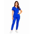thumbnail image 1 of Uniforme Médico Dama, Enfermera, terapeuta, Doctora M12 AZUL GDE, 1 of 4