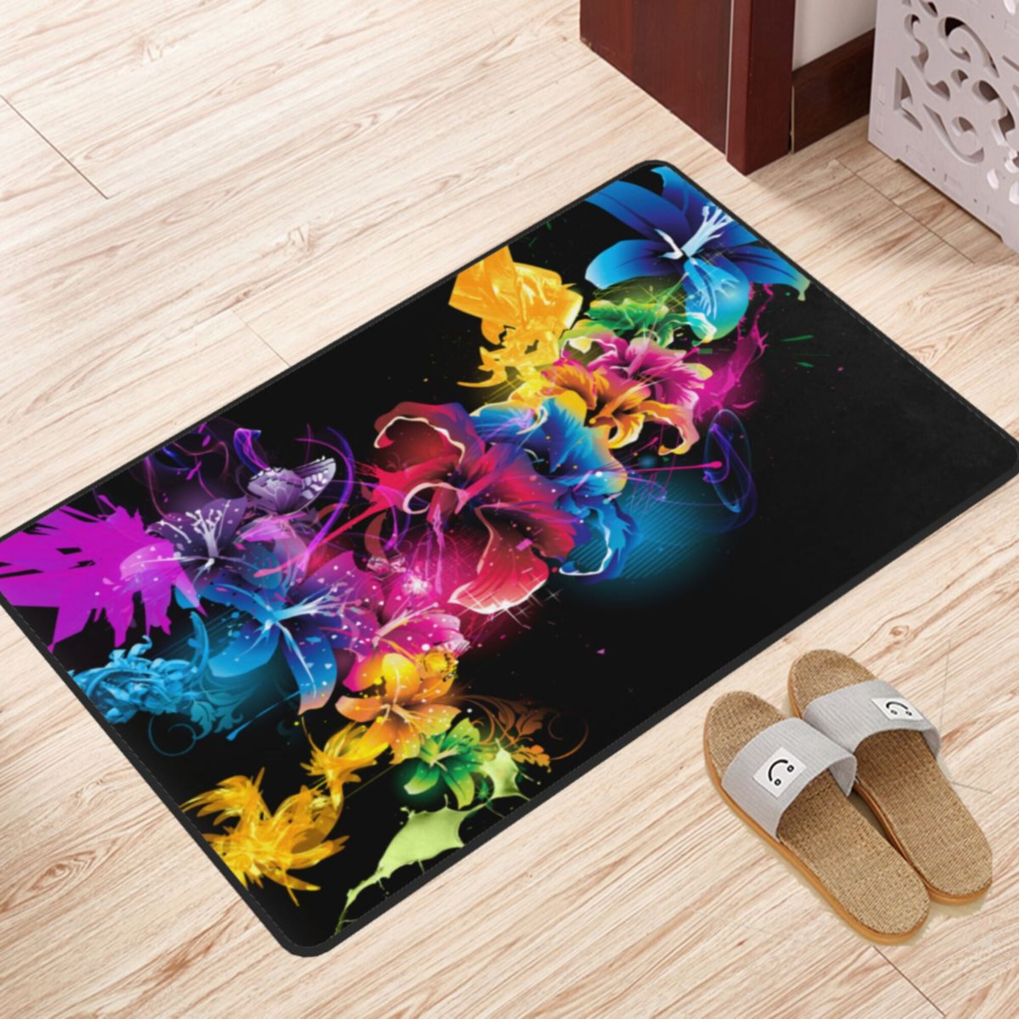 村上隆 Flower Floor Matフロアマット お花 kaikaikiki