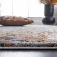 thumbnail image 4 of SAFAVIEH Craft Kaelee Abstract Area Rug, 6'7" x 9', Grey/Orange, 4 of 8