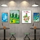 thumbnail image 4 of Cuadro colgante coreano Soju Genlu Liquor Cocina coreana Barbacoa Tienda Restaurante Lienzo Pinturas Decoración de pared Póster Decoración, 4 of 5