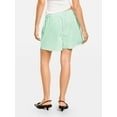 thumbnail image 3 of Gupgi Shorts à Rayures pour Femmes Bas de Pyjama Boxeurs Shorts d'Été Détente Amples Shorts de Sommeil, 3 of 8