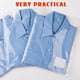 thumbnail image 5 of 50 bolsas de plástico transparentes resellables, autoadhesivas, para empacar camisas, ropa y otros productos., 5 of 8