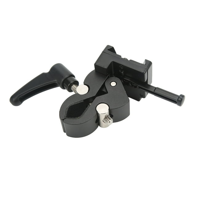 Adaptador De Batería De Montaje En V, Resistente A La Corrosión, A Prueba De Arañazos, Cámara De 12 Mm A 45 Mm, Abrazadera De Montaje En V, Aleación De Aluminio, Resistente Al Fyydes Non Slip Camera V Mount Clamp