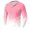 Pink, variant on Fznquz Long Sleeve Men's T Shirts Henley Casual Pink T Shirts Button Trendy Gradient Mens Clothes Trendy