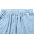 thumbnail image 5 of Women's Casual Summer Shorts High Waisted Elastic Waist Comfortable Stretch Pure Color Vacation Wear Womens Compression Shorts Shorts for Women Dressy Summer Womens Short Dresses Long Swim Shorts for, 5 of 5