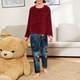 thumbnail image 6 of Yiaed Golden Blue Mountains Print Teenagers' Lounge Pants, Loose PJ Bottoms, Long Pajama Pants for Men-Small, 6 of 6