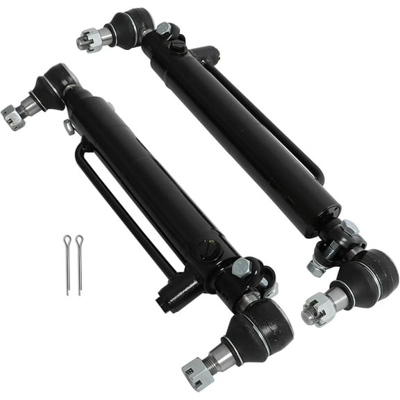 LABLT Replacement for Case Backhoe Loaders 580C 580D 586D 2Pcs Power Steering Cylinder D128454, D84800, A137503, A37509, 234466A1, 234447A1, A37859