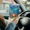 thumbnail image 6 of KLL Sea World Print 40oz Stainless Steel Insulated Car Cup with Spillproof Lid - Keep Your Drink Hot or Cold on the Go-Without Straw, 6 of 8