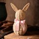 thumbnail image 5 of Adorno de Conejito de Pascua de Ratán Sintético, Tejido a Mano, Creativo, para Interiores, 5 of 7