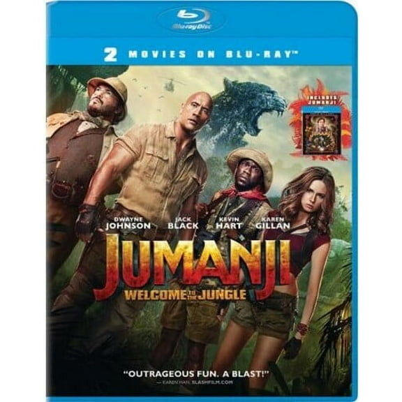 Jumanji/Jumanji: Welcome To The Jungle (Blu-ray) (Walmart Exclusive), Sony Pictures, Comedy