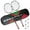 Red, variant on Badminton Racquet Durable Badminton Racket Set for Adults with 6 Shuttlecocks and 1 Carrying Bag