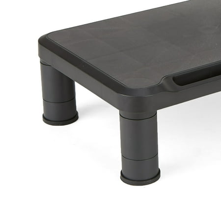 Mind Reader - Small Monitor Stand Durable Plastic