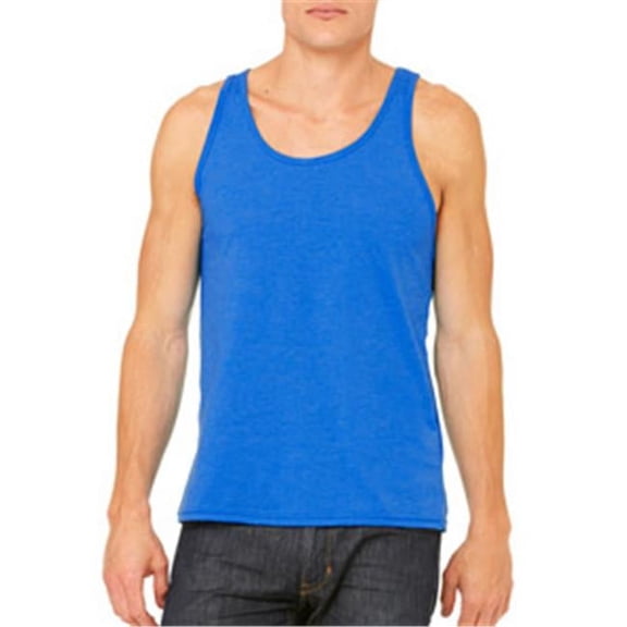 Canvas 3480 Unisex Jersey Tank - True Royal - Extra Small
