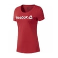 thumbnail image 1 of Reebok Womens Logo Graphic T-Shirt, red, S, 1 of 2