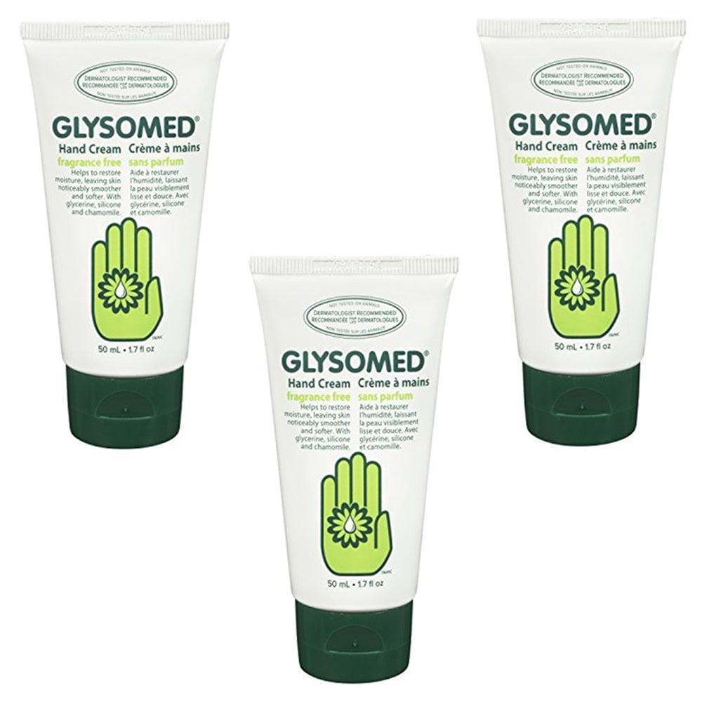 Glysomed Hand Cream, Unscented 1.7 fl oz (50 ml) by Glysomed (Pack of 3