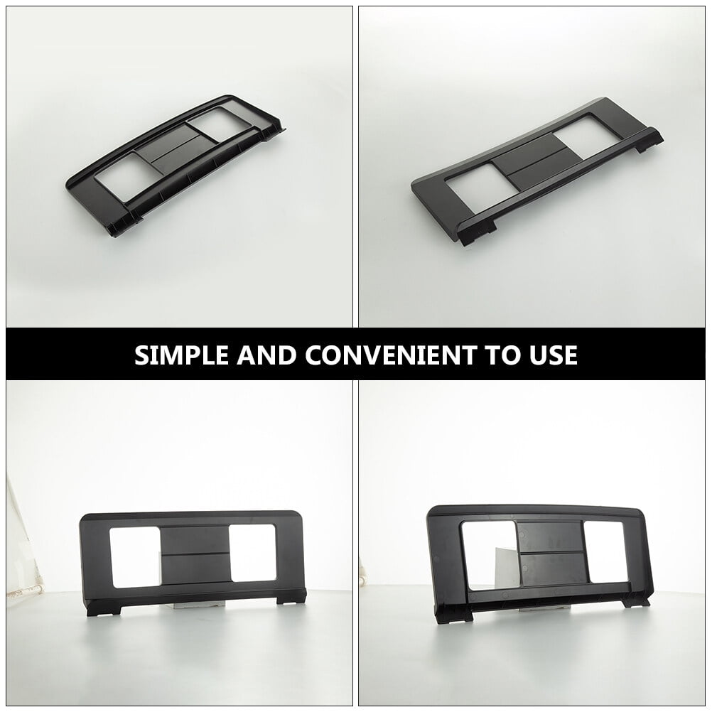 2-Pack Black Electronic Music Stand Covers for Piano, Adjustable 3.5x21x49.5CM, Portable and Music Sheet Holders