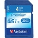 Verbatim - Carte Mémoire Flash - 4 GB - Classe 10 - SDHC - pour P/N: 97705, 97706, 97709 – image 2 sur 12