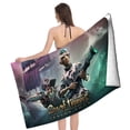 thumbnail image 5 of Sea of Thieves Gifts Beach Towel for Women Girl Birthday Inspired Fan Bath Outdoor Music Lover, 5 of 6