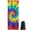 Colorful Rainbow Tie, variant on Colorful Tie Dye Circular Spiral Pattern Hot Yoga Mat Towel Non Slip for Hot Yoga - Quick-Drying Yoga Mat Cover with 4 Corner Pockets with Travel Bag - Hot Yoga Towel Non Slip 70"x26"