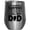 Silver, variant on My Favorite Surfing Buddies Call Me Dad, Surfer Father & Family, Stainless Steel 12oz Wine Tumbler