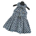 thumbnail image 2 of LYMAYTER 2-8Y Girls' Lightweight Denim Jumper - Sleeveless Plaid Skirt Summer Collar Style‌, 2 of 8