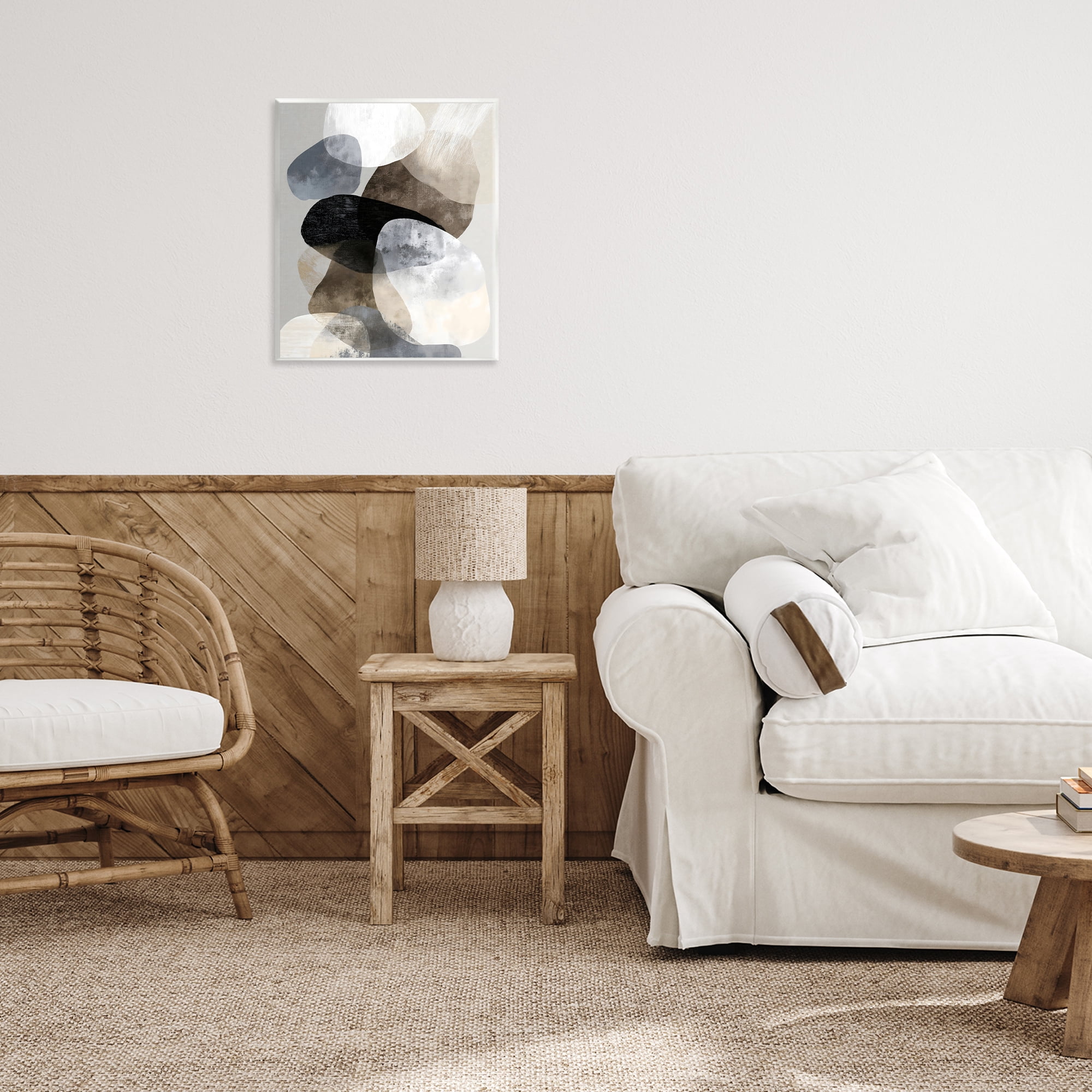 Stupell Industries Thoughts In Muted Layers Wall Plaque Art, design by Ink Drop Loft
