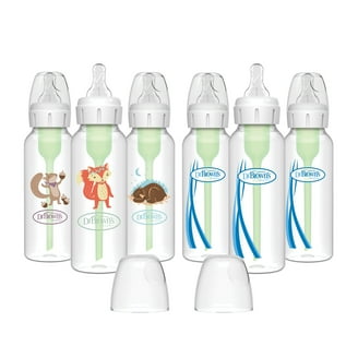 Dr. Brown's Anti-Colic Options+ Wide-Neck Baby Bottle Feeding Set