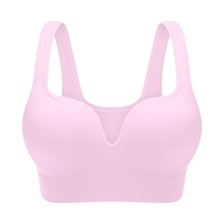 

Akiihool Womens Plus Size Womens Bras Women s Push Up Bra Wireless Padded No Underwire Bralettes Lace Plunge Bras (Pink 3XL)