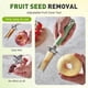 thumbnail image 3 of Adjustable Fruit and Vegetable Corers Tool, Upgraded 2-in-1 Bell Pepper Cutter & Deseeder, Removing Fruit & Vegetable Cores, 3 of 5