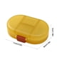 thumbnail image 3 of Pastillero portátil con 8 compartimentos para vitaminas | Estuche hermético para vitaminas a prueba de humedad | Almacenamiento de plástico de gran capacidad | Organizador compacto de medicamentos, 3 of 6