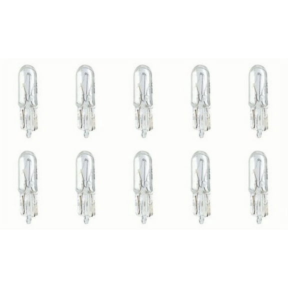 CEC Industries #79 Bulbs, 6 V, 1.2 W, W2.1x4.9d Base, T-1.75 shape (Box of 10)