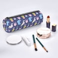 thumbnail image 2 of Honeii Cartoon Rabbit Print Leather Pencil Case,Small Pencil Pouch,Durable Zippered Storage for School, Office, and Travel Essentials, 2 of 6