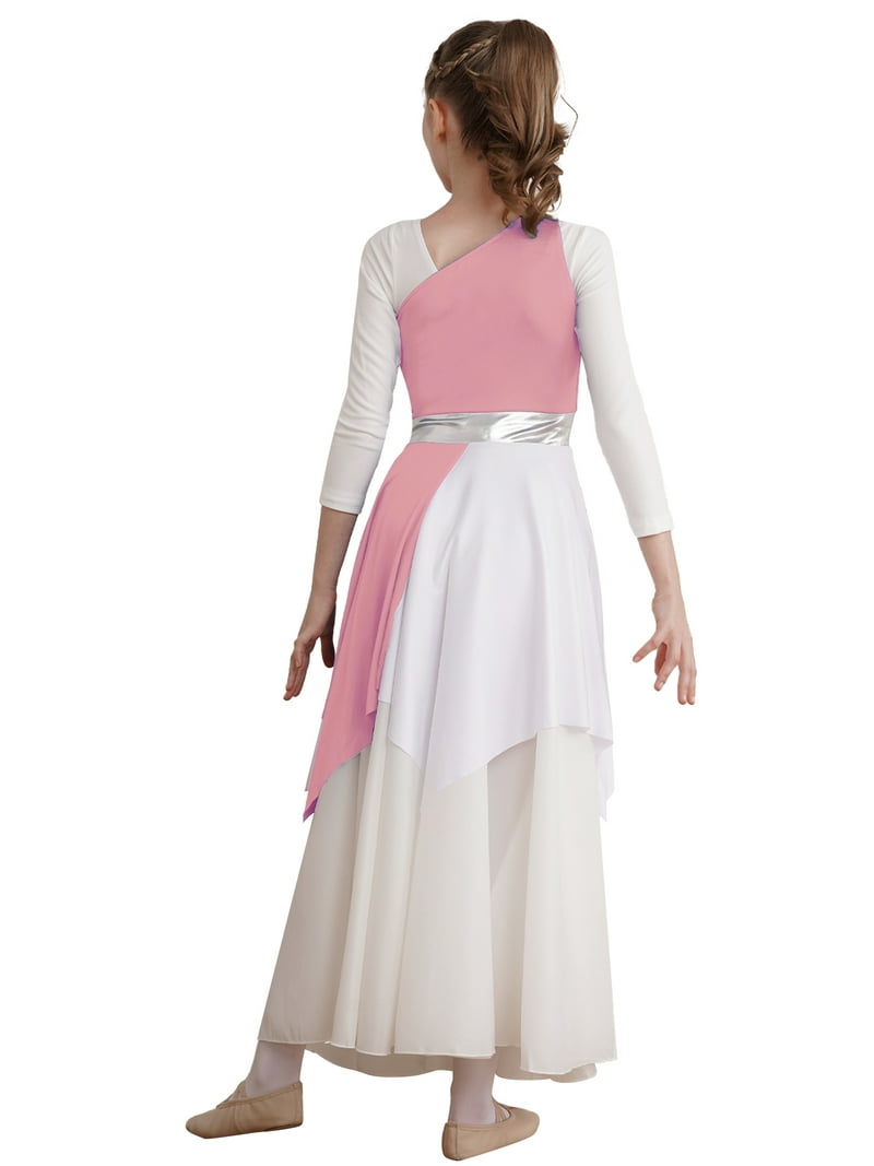 chinese dress ladies Women Church Dress 3710 Pink – By Day Fashion main image 0