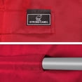 thumbnail image 6 of Sunrise Umbrella 73" x 52" Burgundy Patio Swing Cover, UV Resistant, 6 of 7