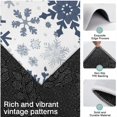 thumbnail image 3 of Blue Christmas Snowflake Pattern Kitchen Rugs Sets Of 3,Kitchen Runner Rugs Non Skid Washable,Decorative Kitchen Floor Mats for Kitchen,Sink,Laundry,17"x30"+ 17"x47" + 17"x59", 3 of 6