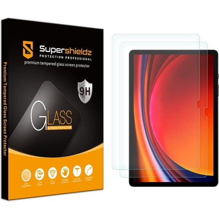 (2 Pack) Supershieldz Designed for Samsung Galaxy Tab S10 Lite Screen Protector, (Tempered Glass) Anti Scratch, Bubble Free