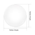 thumbnail image 3 of 8pcs Clear Door Stopper Adhesive Silicone Pads Wall Protector Door Stoppers, 3 of 8