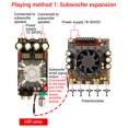 thumbnail image 4 of Digital Amplifier Board, Strong EMI Resistant  Audio Amplifier Board 18-50VDC Small Parasitic Capacitance  for Home, 4 of 7