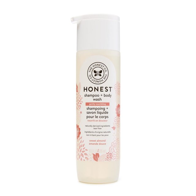 The Honest Company Shampoo & Body Wash - Sweet Almond 10 oz