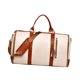 thumbnail image 5 of Bolsa de lona plegable de gran capacidad para trajes y protección, tipo bandolera. Beige, 5 of 9