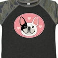 thumbnail image 4 of Inktastic French Bulldog Dog Girls Toddler T-Shirt, 4 of 5