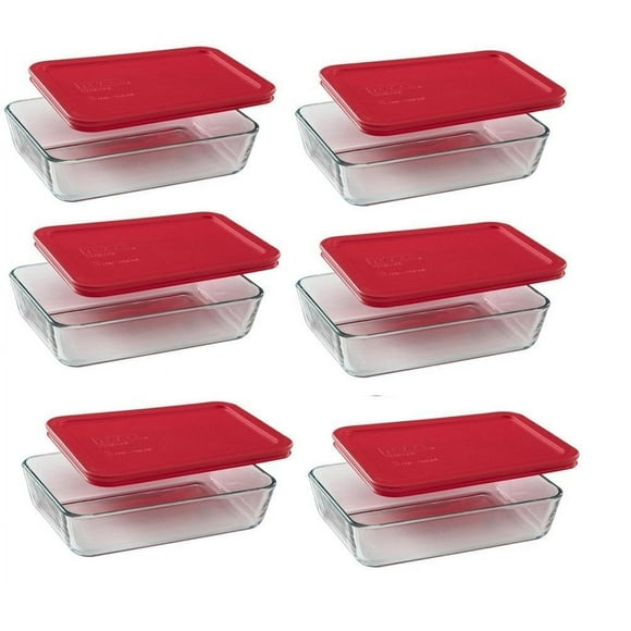 Pyrex 3-Cup Rectangle Food Storage Container
