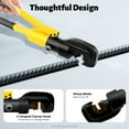 thumbnail image 6 of ChicHomey Manual Hydraulic Rebar Cutter,13Ton/28660 Lbs Cutting Force,4-22mm Rebar Cutter,for Construction/Electricity/Metallurgy, 6 of 9