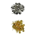 thumbnail image 1 of Pendientes de metal de 200 piezas que colocan la parte posterior del pendiente del cojín plano para la joyería del oído perfecl DIY PENDIENTO DESCURSO, 1 of 6