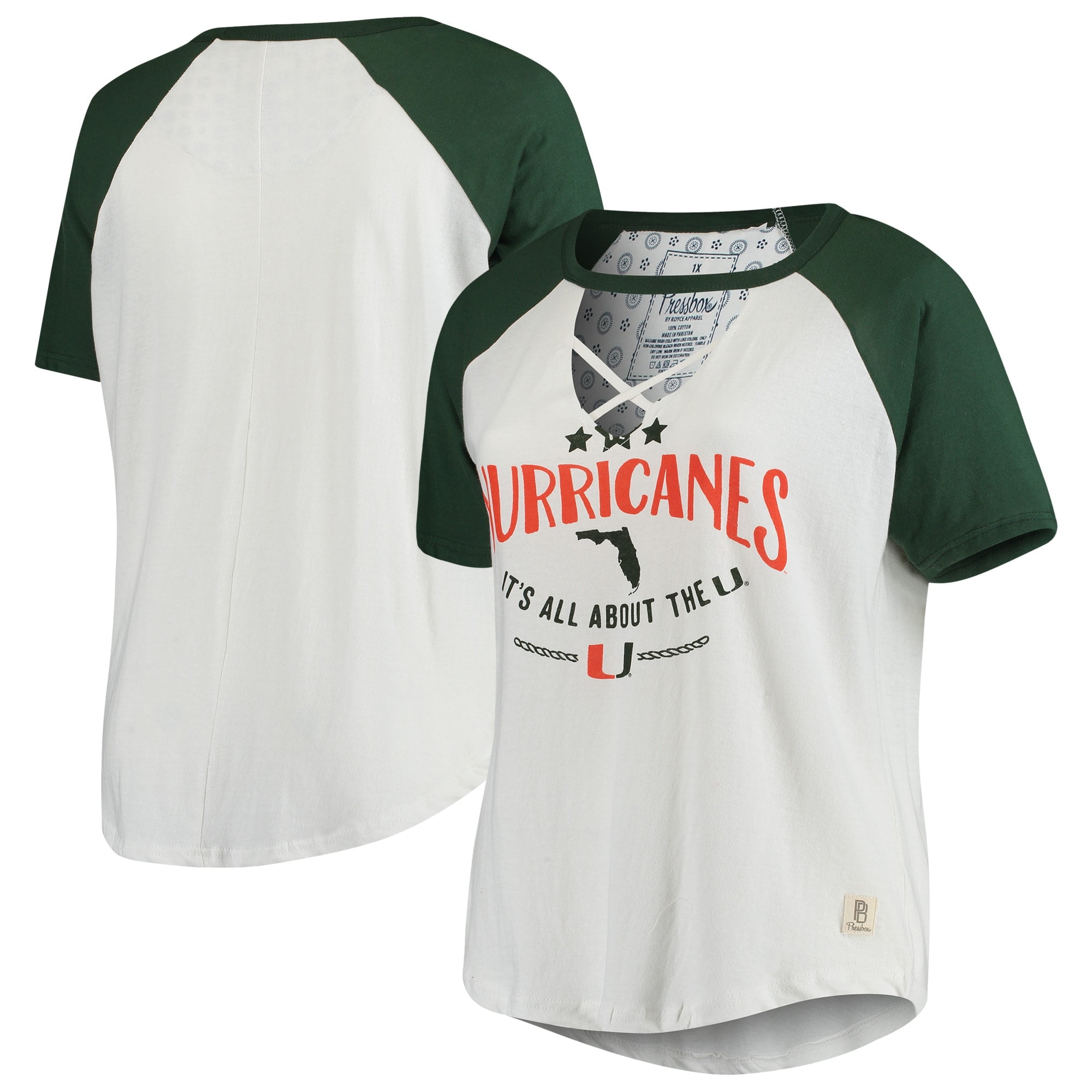 women's miami hurricanes apparel