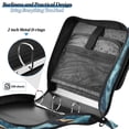 thumbnail image 4 of FORMRS Zipper Binder with Shoulder Strap 2-inch Ring 500 Sheet Capacity File Bag, Dark Mountains, 4 of 5