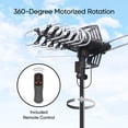 thumbnail image 5 of onn Outdoor TV Antenna with Mounting Pole, 85-mile Range (Reception Varies by Location), Supports HDTV & 4K UHD, 5 of 14