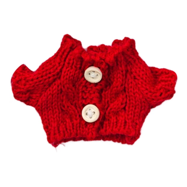 Ropa de muñeca de peluche Baoblaze 15cm-17cm disfraz de muñeca suéter