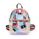 thumbnail image 4 of Mini mochila Galaxy para mujer, bolsos de compras de viaje informales de cuero PU, 18*15*12*9cm Sincero Electrónica, 4 of 5