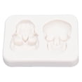 thumbnail image 1 of Molde De Silicona De Calavera 3D, Exquisito Molde Para Hornear Calavera 3D Seguro Interesante Realista Para Decoración De Tartas Para Calavera Para Halloween ANGGREK Skull Baking Silicone Mold, 1 of 8